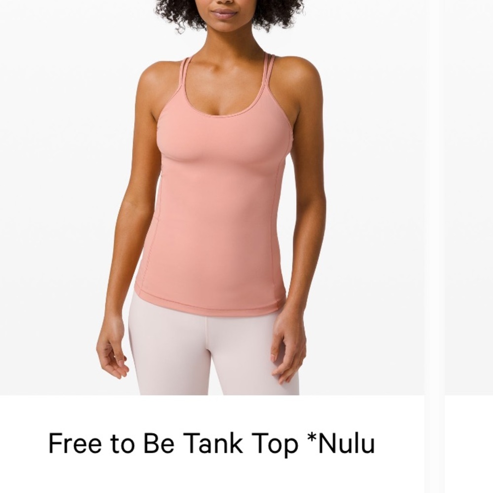 Lululemon free to be tank top